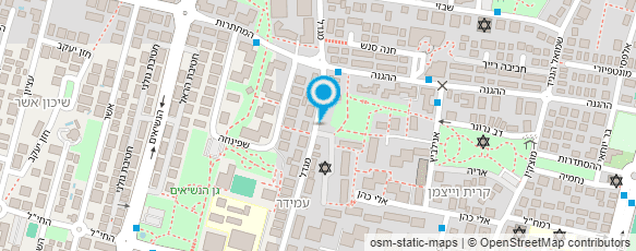 מפת הגעה אל היח' האזורית לאיכות הסביבה בשרון