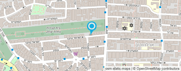 מפת הגעה אל המשפחתון של יפעת