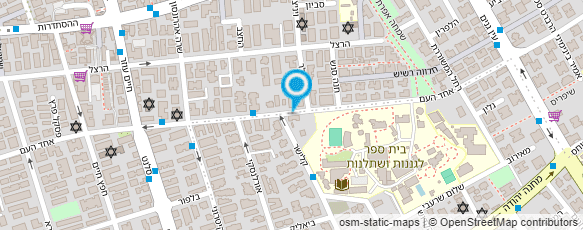 מפת הגעה אל קייטנת אביב גונן