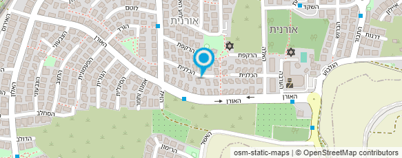 מפת הגעה אל וינברגר ייעוץ לביטוח אלמנטרי