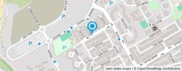 מפת הגעה אל ברוך לוי עיצוב שיער