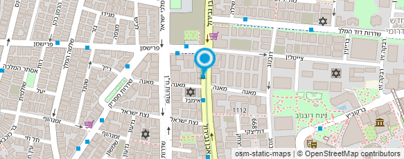 מפת הגעה אל וופל בר