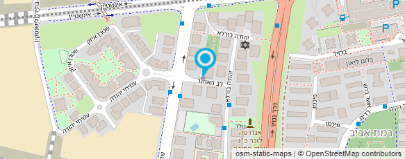 מפת הגעה אל ד''ר שלמה ברונק - מומחה בכירורגיה