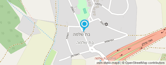 מפת הגעה אל נקודת מפגש