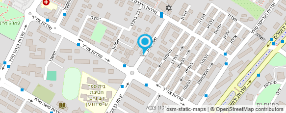 מפת הגעה אל איתי ביזיניאן- מאמן כושר אישי ותזונאי