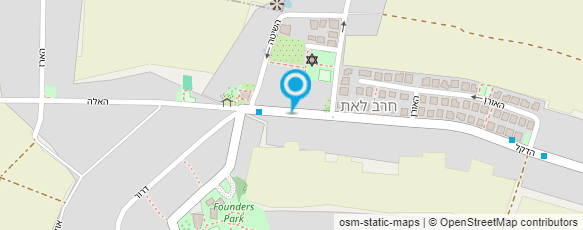 מפת הגעה אל משתלת בנגר