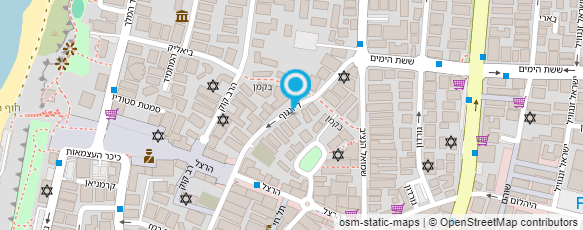 מפת הגעה אל יעל מגנר - שיעורי אנגלית