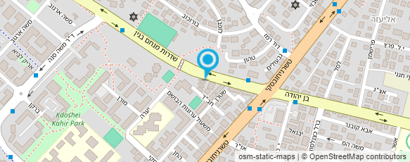 מפת הגעה אל צימר בעיר