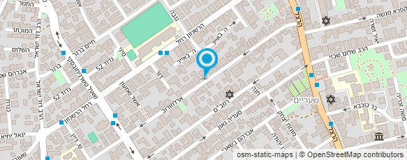 מפת הגעה אל יעל הדס-נעמן ספיר- אימון אישי ו-NLP