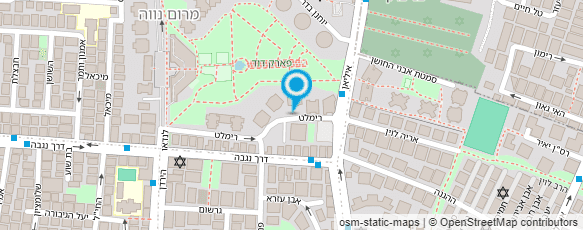 מפת הגעה אל טלי חיטרון- נטורופטיה; רפואה טבעית אלטרנטיבית