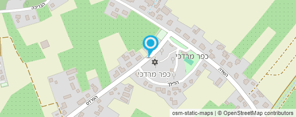 מפת הגעה אל הדר גוטמן רפואה משלימה לבע"ח