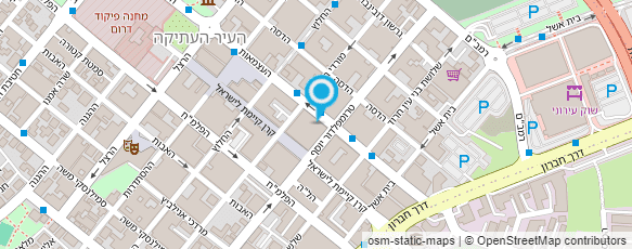 מפת הגעה אל עו"ד צחי מלול