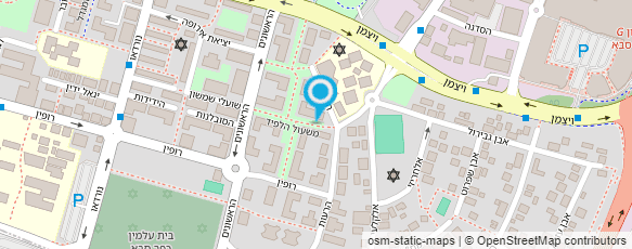 מפת הגעה אל נועה שטרן - מאמנת כושר אישית