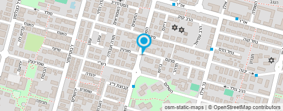 מפת הגעה אל אודיל - מנחה הורים מהלידה