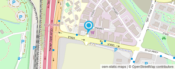 מפת הגעה אל מכללת "היי קוסמטיקס" High Cosmetics