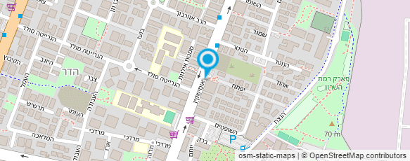 מפת הגעה אל מלח הארץ פיצוחים ומוצרי אפיה