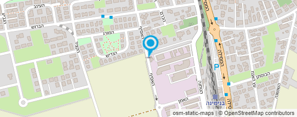 מפת הגעה אל א. עדי אקוסטיקה