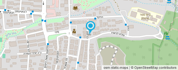 מפת הגעה אל דודי ויינברגר - רפואה אלטרנטיבית