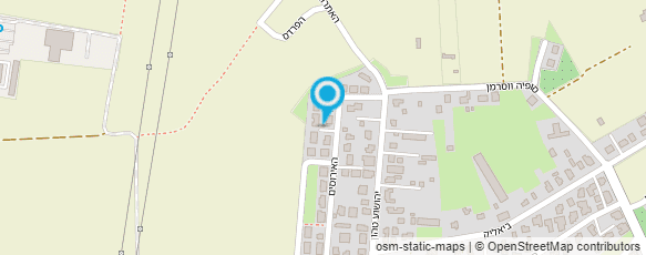 מפת הגעה אל שוקולטה - קייטרינג חלבי