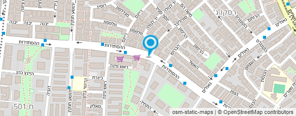 מפת הגעה אל אורן אזולאי עיצוב שיער מפת הגעה אל אורן אזולאי עיצוב שיער