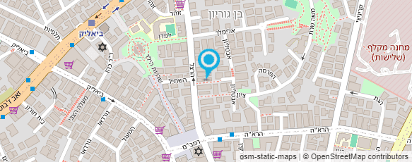 מפת הגעה אל אלה רוזנצוייג - מטפלת רב תחומית