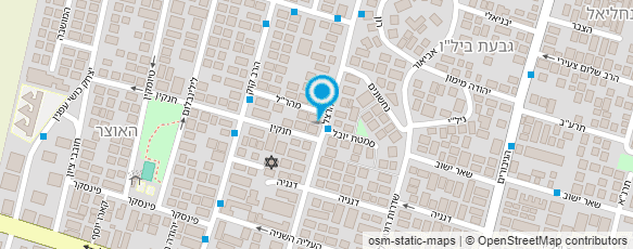 מפת הגעה אל אוהד ג'רפי יועץ נד"לן בכיר