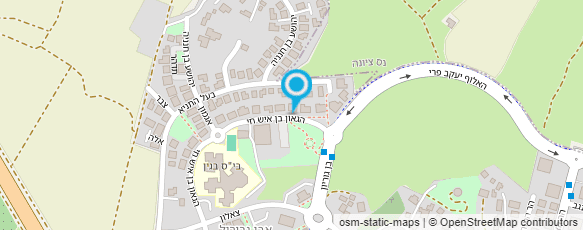 מפת הגעה אל מרים פאשה אירדיולוגית ומטפלת רב-תחומית