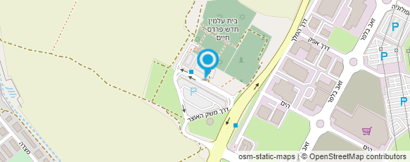 מפת הגעה אל בית עלמין מנוחה נכונה- קבורה אזרחית