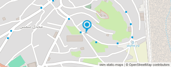 מפת הגעה אל אצל מונה - אוכל דרוזי