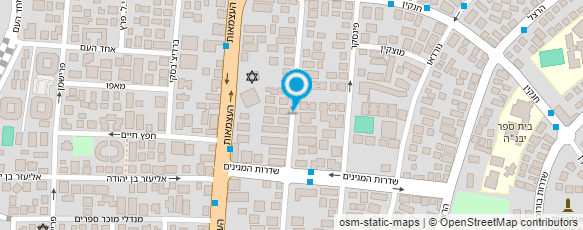 מפת הגעה אל סברס רודיק -תיווך והשקעות