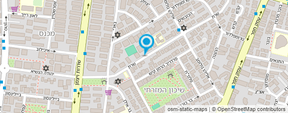 מפת הגעה אל קייטנת מג'יקלנד