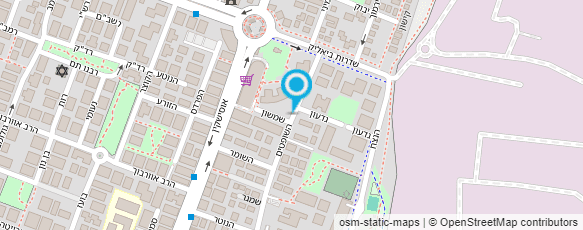 מפת הגעה אל ירוק-גינון אורבני