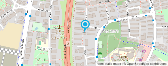 מפת הגעה אל סטודיו טל ניסים- Studio Tal nisim