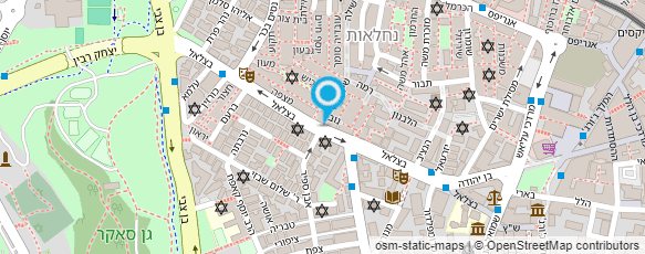 מפת הגעה אל יוסף וולרשטיין עיסוי רפואי קליני