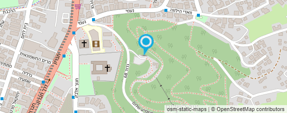 מפת הגעה אל סגווי עיר דוד