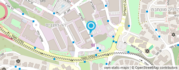 מפת הגעה אל קניון הר חוצבים