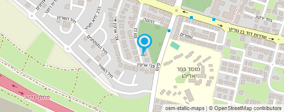 מפת הגעה אל מרכז הורות- גן עם אמא