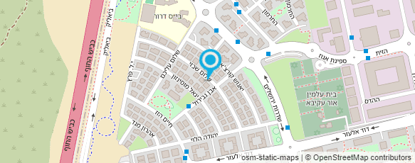 מפת הגעה אל אילן מור - טכנאי מחשבים