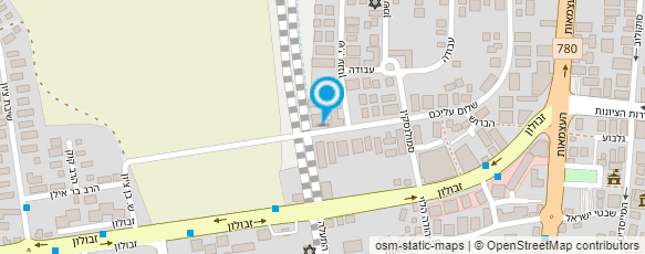 מפת הגעה אל ניר עמוס- סטודיו לצילום אירועים