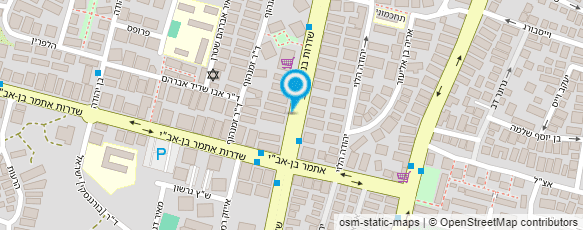 מפת הגעה אל שרות מאיר