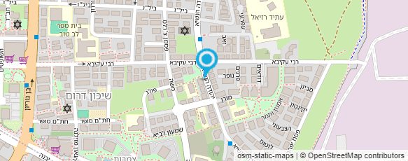 מפת הגעה אל נדה ניסני אדריכלות ועיצוב