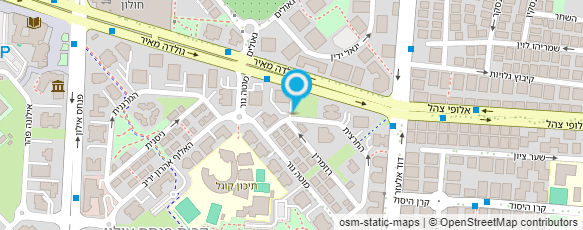 מפת הגעה אל רונית סגלוביץ מאמנת אישית לתזונה נכונה