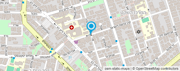 מפת הגעה אל ארגון יוצאי רייביץ והסביבה בישראל