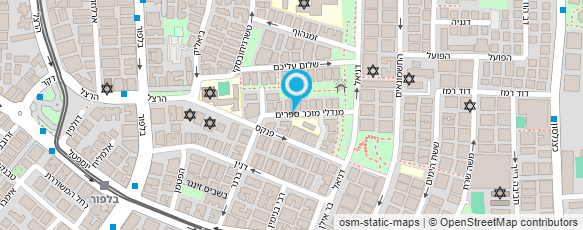 מפת הגעה אל מקס ובניו שירותי אינסטלציה