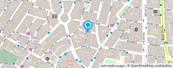 מפת הגעה אל מיכל קנדל - חדר כושר למוח