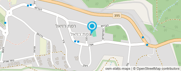 מפת הגעה אל ליאת טופז  - בשביל הרך