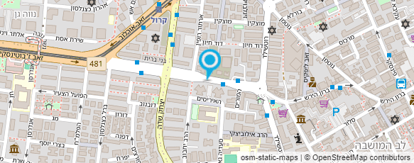 מפת הגעה אל לילך בלום-איפור מקצועי