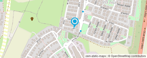 מפת הגעה אל דנה פנסו