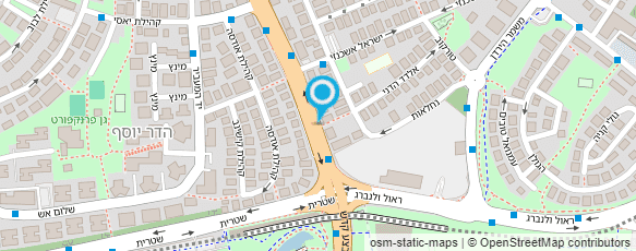 מפת הגעה אל גן לי לו לה