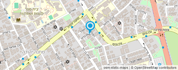 מפת הגעה אל נוי שיווק-מוצרי פרסום וקד"מ